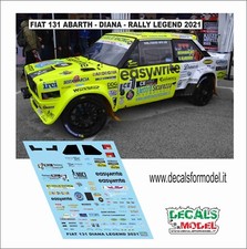 DECALS 1:43 FIAT 131 ABARTH