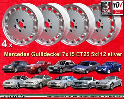 Cerchi mercedes 107 114 - 4,