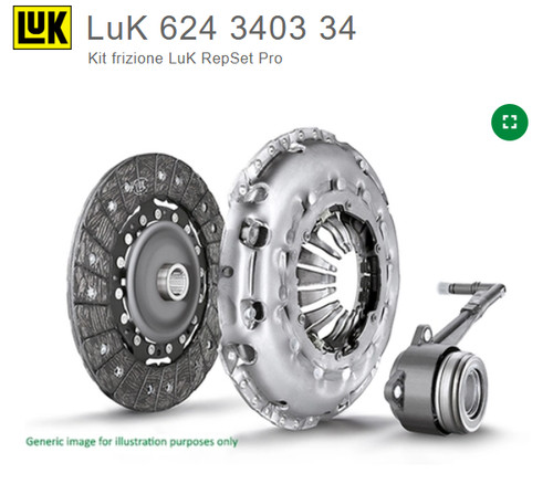 Kit frizione opel astra p10 - frizione,