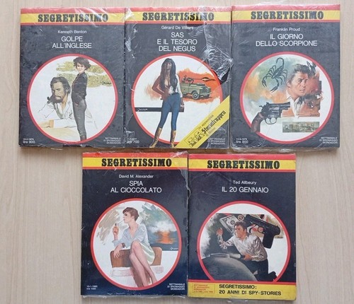 Lotto gialli segretissimo - lotto,
