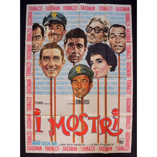 Manifesto mostri gassman - mostri,