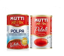 Testppacchetto Mutti Pomodori pelati e polpa di frutta, 2 x 48 cans 400 g