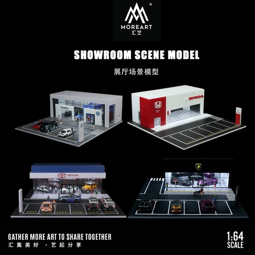 Diorama modello garage - 1/64,