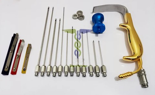 Set cannule liposuzione 21pz - set,