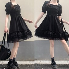 Abito nero principessa stile