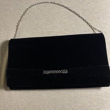 Borsa Pochette velluto nero
