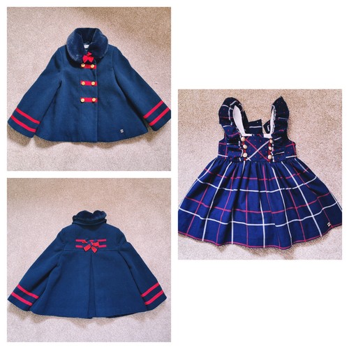 Cappotto abito pinafore - e,