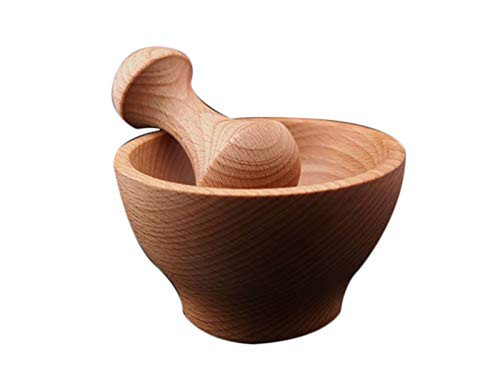 Set mortaio in legno - set,