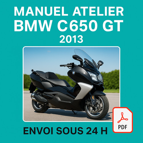 Manuel atelier bmw c650 - manuel, gt