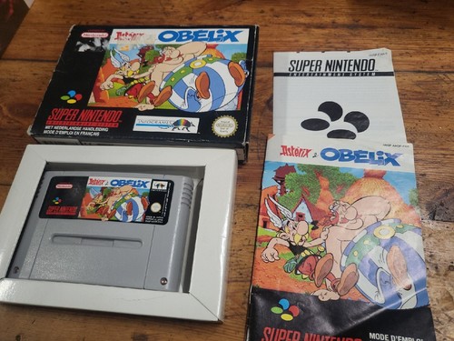 Snes asterix obelix - obelix, fah