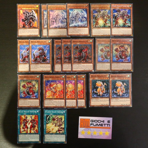 Lotto carte drago armato in - lotto,