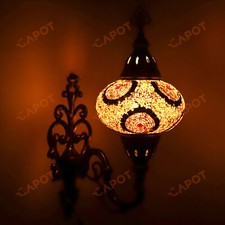 Applique da parete in mosaico