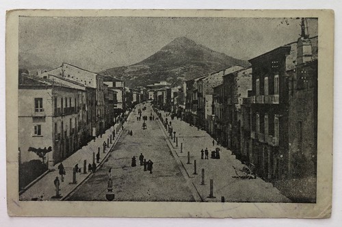 Cartolina castrovillari corso - castrovillari,
