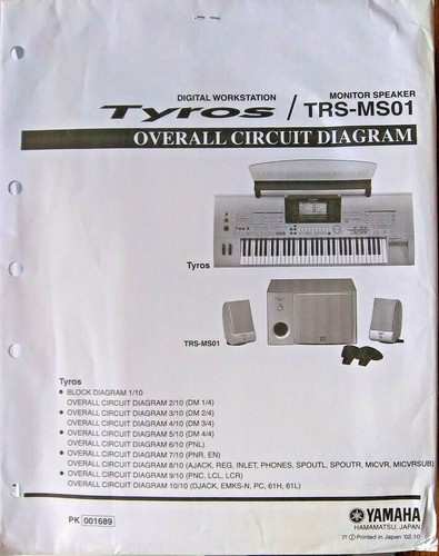 Yamaha tyros digital - yamaha,