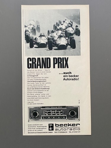 Autoradio becker grand - grand, prix