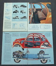 AD49 - Clipping-Ritaglio -1976-  CITROEN 2 CV , PROVA SU STRADA