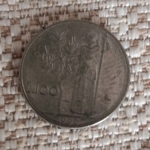 Moneta 100 lire minerva - moneta,