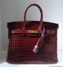 Elegant~~Hermes 35cm Bordeaux