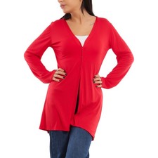 Cardigan Lungo Donna Elegante