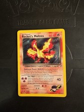 Rocket's Moltres Holo 12/132