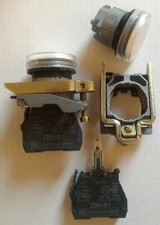 XB4BVB1 ZBV-B1 Telemecanique Spia da pannello Led BIANCO 24V AC/DC