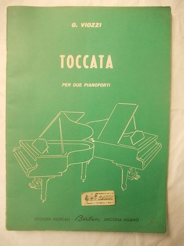 Viozzi giulio toccata - toccata, per