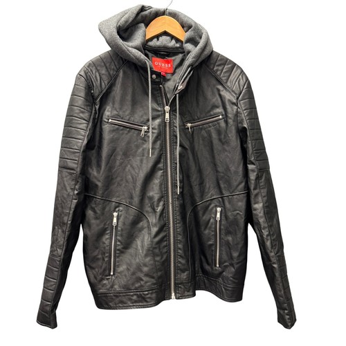 Giacca moto guess ecopelle - giacca,