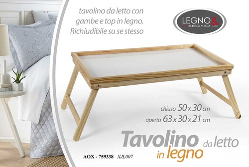 Vassoio tavolino colazione - tavolino,