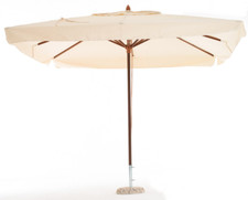 Ombrellone in legno da