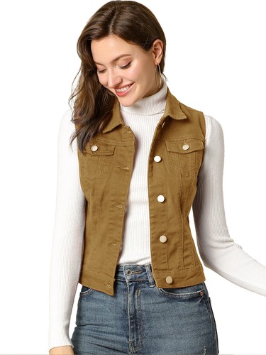 Giubbotto donna denim lavato