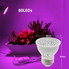 2x Lampadina E27 luce pianta