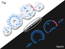 Tachimetro autoilluminanti