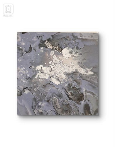 Quadro astratto dipinto mano - astratto,