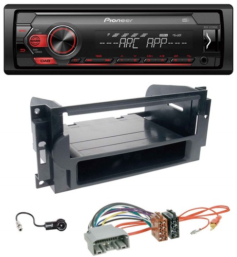 Pioneer dab 1din - pioneer, mp3
