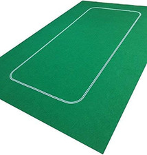 Tappeto Verde in Feltro Da