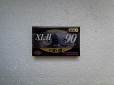 Audiocassetta vintage MAXELL XL II 90 * rara dal Regno Unito 1991 *