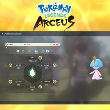 Shiny ralts max effort - ralts,