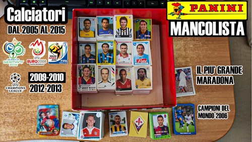 Mancoliste figurine panini - figurine,