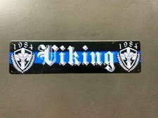 Insegna metallo viking - metallo, “viking