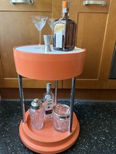 Carrello da bar Mid-Century Vesuvio Trolley di Carrara & Matta Italia anni '60