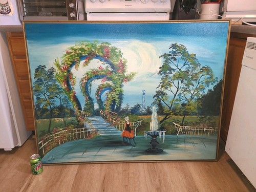 Quadro olio originale carlo - originale,