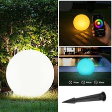 Lampada sfera LED IP65 palla luminosa E27 luce decorativa esterni giardino prato