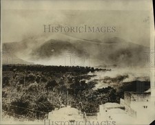 1929 Stampa Foto Monte Vesuvio Vulcano Eruzione, Terzigno, Italia - sbz02159