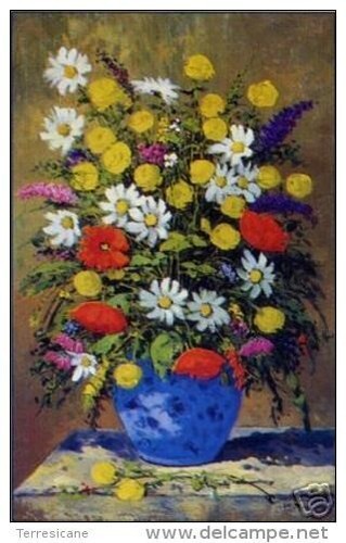 Fiori campo serigrafia con - fiori, di