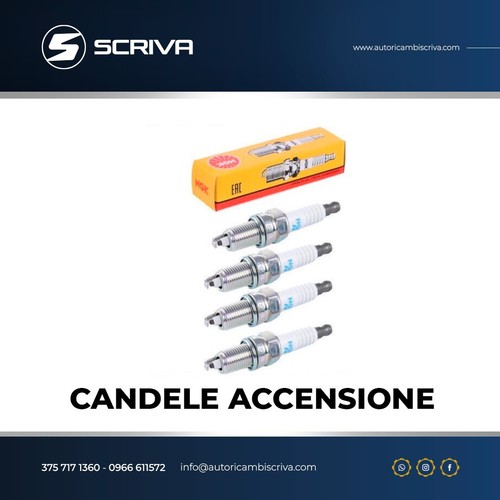 Kit candele accensione ngk - candele,