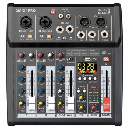 Italian stage 2mix4pro mixer - stage,