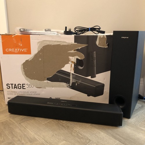 Soundbar subwoofer creative - soundbar, e