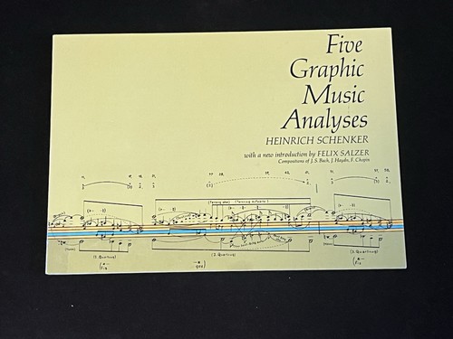 Five graphic music - analyses,