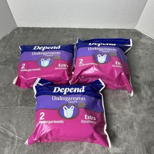 Pannolini per adulti vintage dipende dalla biancheria intima extra assorbente Easy Fit 1996 (3) 2 pezzi