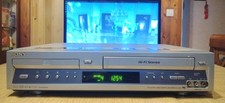 SONY COMBO SLV-D900 VHS + DVD 6 TESTINE STEREO REVISIONATO CON TELECOMANDO 